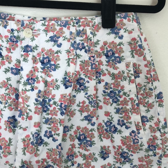 Vintage Dockers Floral shorts size petite 12 - Picture 5 of 10